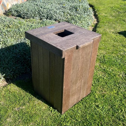 Slimline Refuse Bin (700x400x400) flip lid with or without disposing hole
